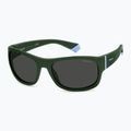 Окуляри сонцезахисні дитячі Polaroid PLD 8064/S green/grey polarized 2