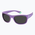 Окуляри сонцезахисні дитячі Polaroid PLD 8064/S violet/grey polarized 2