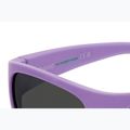 Дитячі сонцезахисні окуляри Polaroid PLD 8064/S фіолетово-сірі з поляризацією 6