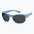 Окуляри сонцезахисні дитячі Polaroid PLD 8064/S azure/grey polarized 2
