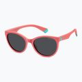 Окуляри сонцезахисні дитячі Polaroid PLD 8065/S coral/grey polarized 2