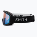 Окуляри гірськолижні Smith Transfer black/blue Сенсор mirror 4