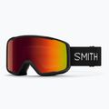 Лижні окуляри Smith Tribute black/red sol-x mirror