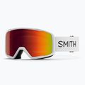 Лижні окуляри Smith Tribute white/red sol-x mirror