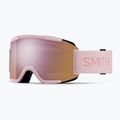 Гірськолижні окуляри Smith Squad carnation/chrp everyday rose gold mirror/clear