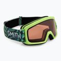 Окуляри гірськолижні дитячі Smith Rascal Jr electric lime left turn/rc36