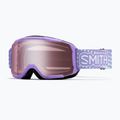 Окуляри лижні дитячі Smith Daredevil S2 light lavender dot clouds/ignitor mirror antifog