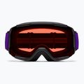 Окуляри лижні дитячі Smith Daredevil S1 black donuts/blue sensor mirror antifog 3