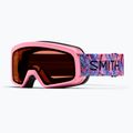 Окуляри лижні дитячі Smith Rascal Jr S2 bright pink lofi butterfly/rose copper antifog