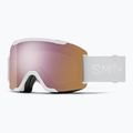Окуляри лижні Smith Squad S2 white vapor/chromapop everyday rose gold mirror