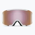 Окуляри лижні Smith Squad S2 white vapor/chromapop everyday rose gold mirror 2