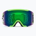 Окуляри лижні Smith Squad S2 slime static shag/chromapop everyday green mirror 2