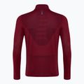 Чоловічий біговий світшот Under Armour Seamless Stride 1/4 Zip на блискавці гонщик червоний/світловідбиваючий 2