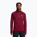 Кофта для бігу чоловіча Under Armour Launch Elite CW Half Zip cardinal/reflective