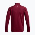 Кофта для бігу чоловіча Under Armour Launch Elite CW Half Zip cardinal/reflective 4