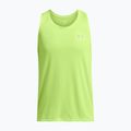 Танк топ для бігу чоловічий Under Armour Launch Singlet morph green/reflective 3