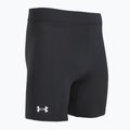 Легінси для бігу чоловічі Under Armour Launch Half Tights black/black/metallic silver 3