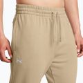 Штани чоловічі Under Armour Rival Fleece Joggers city khaki/white 4