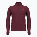 Чоловічий біговий світшот Under Armour Vanish CW 1/4 Zip кардинальний/світловідбиваючий