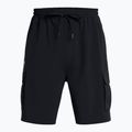 Шорти для тренувань чоловічі Under Armour Vibe Woven Cargo black/white