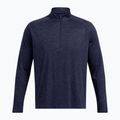 Кофта чоловіча Under Armour Tech Textured 1/2 Zip midnight navy/black