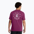 Футболка для тренувань чоловіча Under Armour Project Rock Badge Of Honor purple 2