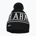 Шапка зимова чоловіча Under Armour Halftime Pom Beanie black/white/white 3