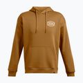 Чоловіча толстовка Under Armour Project Rock Icon Fleece Hoodie жовта охра/мул 4