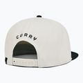 Чоловіча кепка Under Armour Curry Flat Brim Snapback біла глина/чорна 2