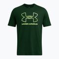 Футболка тренувальна чоловіча Under Armour GL Foundation Update forest green/morph green