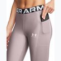 Легінси для тренувань жіночі Under Armour HeatGear Rib tetra gray/white 4