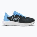 Кросівки для бігу жіночі Under Armour Charged Pursuit 3 Big Logo black/horizon blue/white 2
