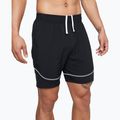 Шорти футбольні чоловічі Under Armour Challenger Pro Train black / white 4