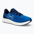 Кросівки для бігу чоловічі Under Armour Charged Pursuit 3 Big Logo tech blue/midnight navy/white