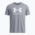 Футболка чоловіча Under Armour Sportstyle Logo Update steel/white