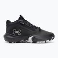 Кросівки баскетбольні дитячі Under Armour gS Lockdown 7 black/black/metallic silver 2