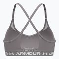 Бюстгальтер для тренувань Under Armour Crossback Low tetra gray/white 2