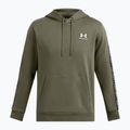 Чоловічий світшот Under Armour Icon Fleece HD морський зелений/білий 5