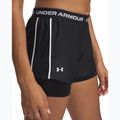 Шорти для тренувань жіночі Under Armour Tech Play Up 2in1 black / black / white 4