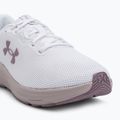 Кросівки для бігу жіночі Under Armour Charged Pursuit 4 white/white/purple prime 7