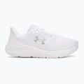 Жіночі бігові кросівки Under Armour Charged Pursuit 4 white/white/metallic silver 2