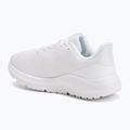 Жіночі бігові кросівки Under Armour Charged Pursuit 4 white/white/metallic silver 3