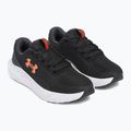 Чоловічі кросівки Under Armour Charged Surge 4 black/anthracite/ares red 3