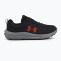 Кросівки для бігу чоловічі Under Armour Charged Assert 10 anthracite/anthracite/ares red 2