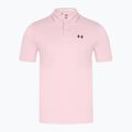 Футболка поло чоловіча Under Armour Matchplay Polo prime pink/midnight navy