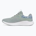 Кросівки для тренувань жіночі Under Armour Charged Aurora 2+ silica green/white/metallic silica 9