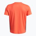 Футболка футбольна дитяча Under Armour Challenger Train fire/downpour gray/white 2
