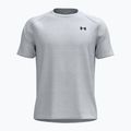 Футболка для тренувань чоловіча Under Armour Tech Textured distant gray/black