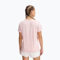 Футболка для тренувань жіноча Under Armour Tech V-Twist prime pink/white 2