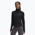 Лонгслів жіночий Under Armour Motion 1/2 Zip black/white